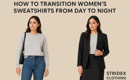 How to Transition Women’s Sweatshirts from Day to Night?