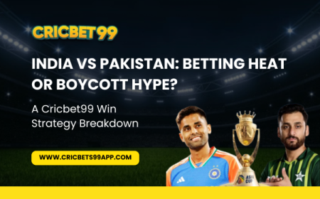 India vs Pakistan: Betting Heat or Boycott Hype? A Cricbet99 Win Strategy Breakdown