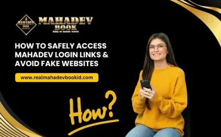 How to Safely Access Mahadev Login Links & Avoid Fake Websites