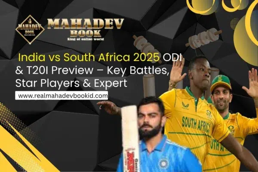 India vs South Africa 2025 ODI & T20I Preview – Key Battles, Star Players & Expert Predictions