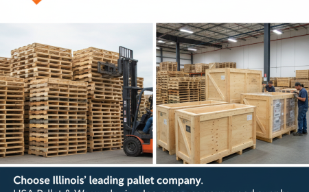 The IL Pallet Hub: New, Recycled, & Custom Wood Crates.