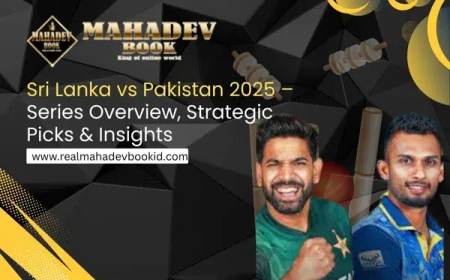 Sri Lanka vs Pakistan 2025 – Series Overview, Strategic Picks & Expert Insights