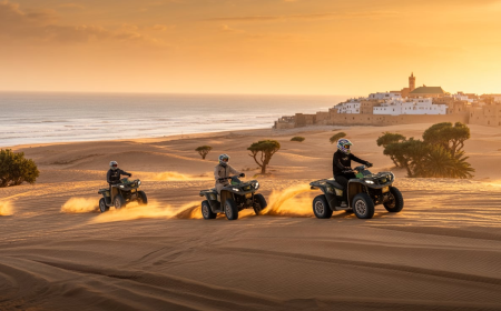 Luxury Quad Biking Tours in Essaouira Desert & Beach
