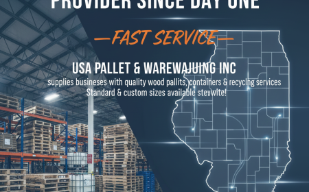 Illinois' Trusted Pallet Provider Since Day One—Fast Service