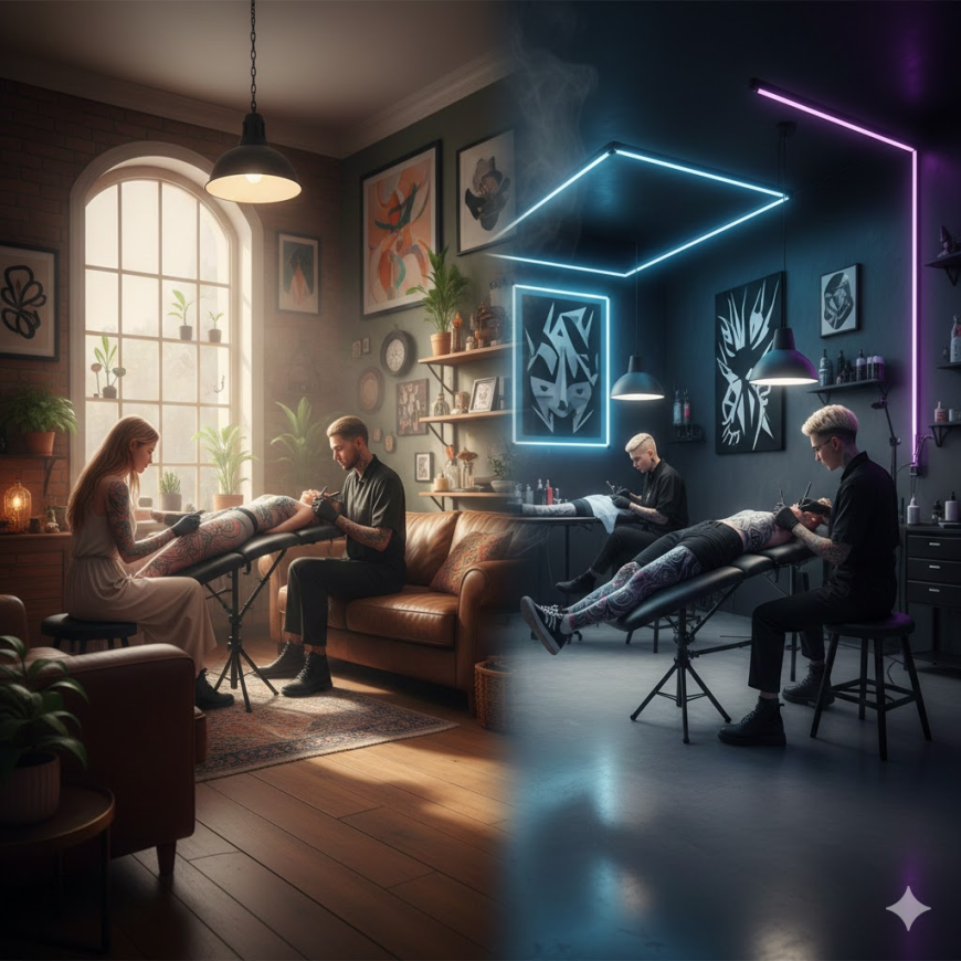 How Studio Ambience Influences Tattoo Style Choices Today?