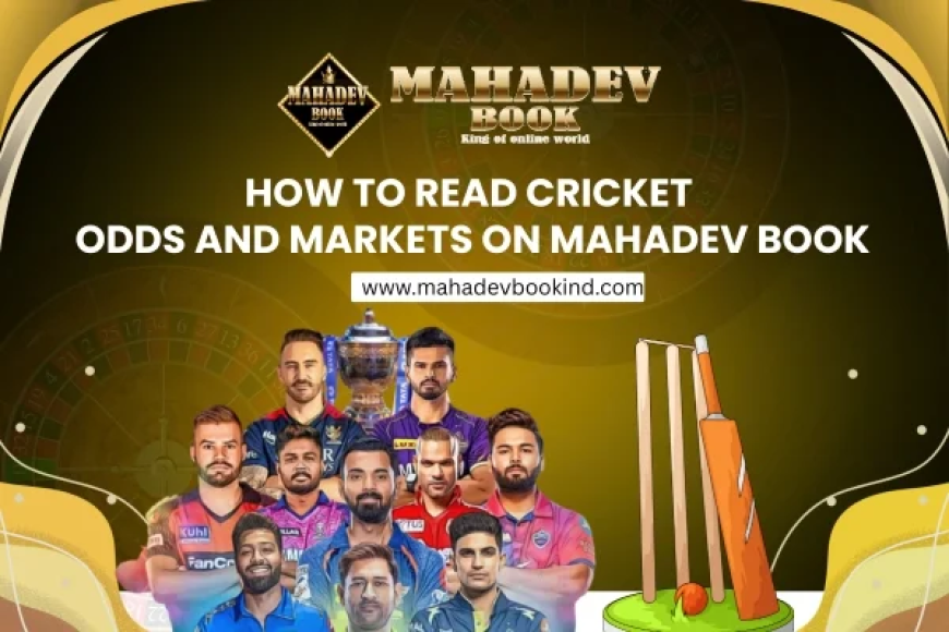 How to Read Cricket Odds and Markets on Mahadev Book