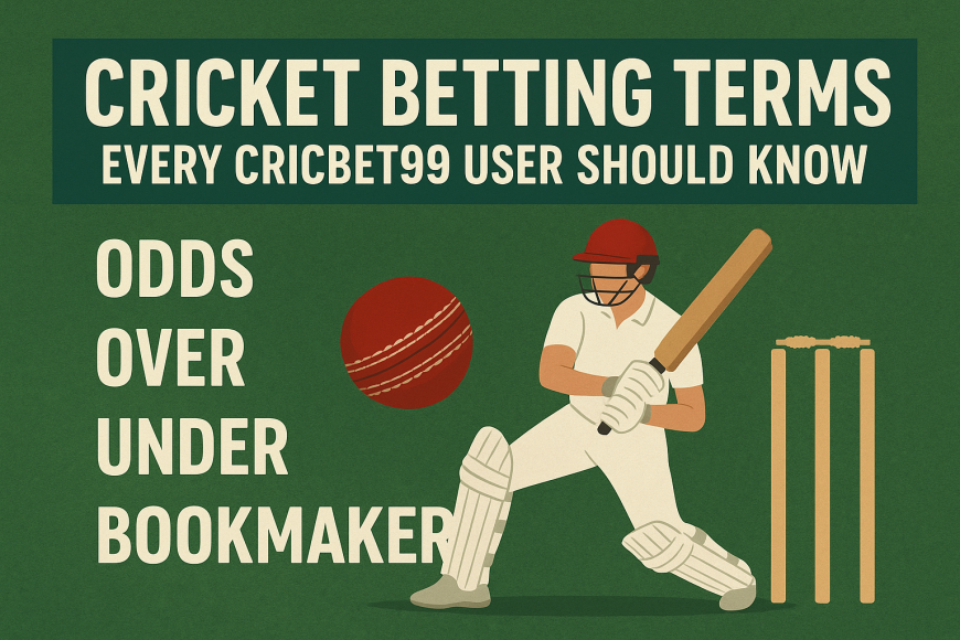Cricket Betting Terms Every CricBet99 User Should Know