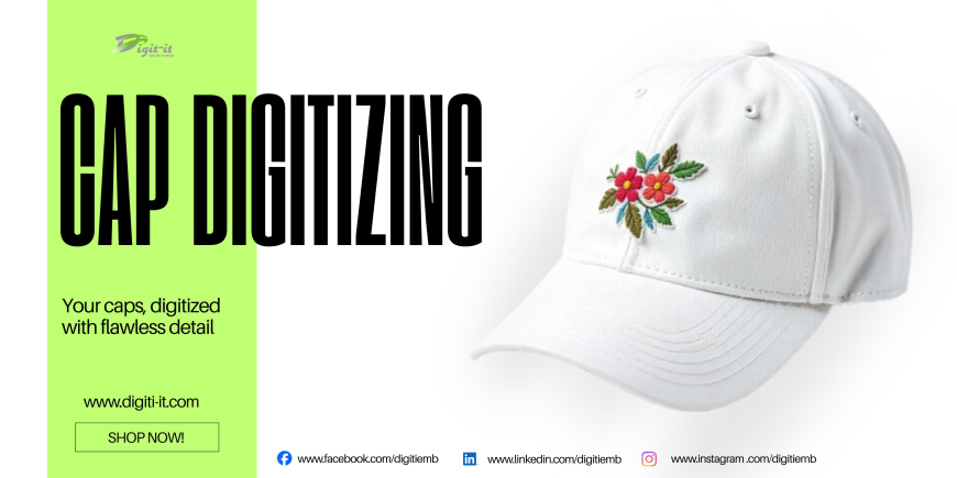 Mastering Cap Embroidery: Expert Club Cap Digitizing Service USA