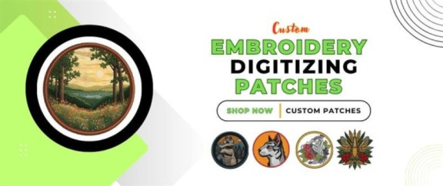 Embroidery Patches Custom | Premium Custom Embroidery in USA