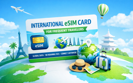 International eSIM Card for Frequent International Travel