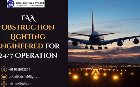 FAA Obstruction Lighting Engineered for 24/7 Operation