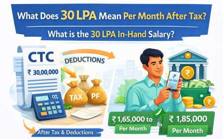What Does 30 LPA Mean Per Month After Tax?