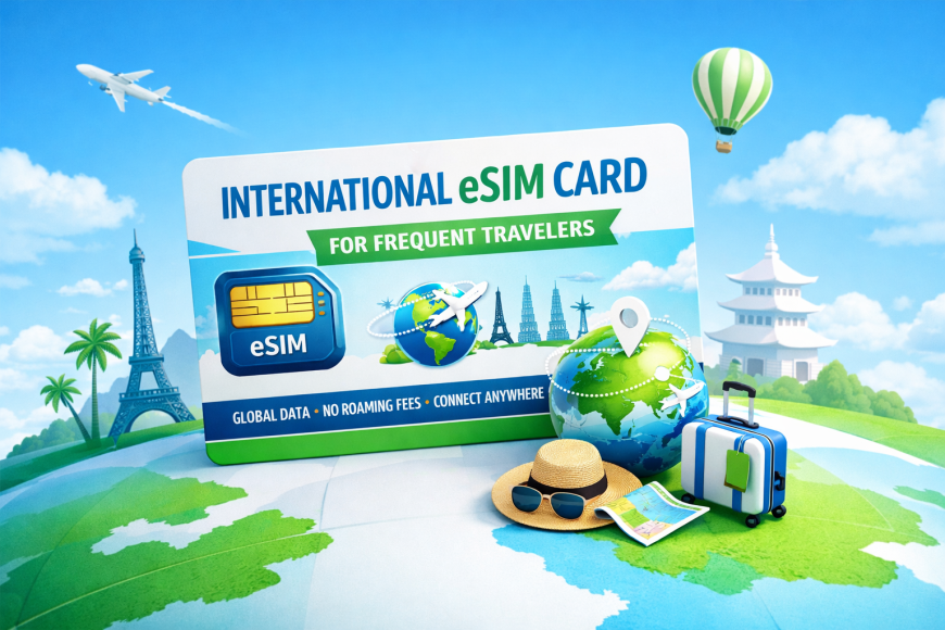 International eSIM Card for Frequent International Travel
