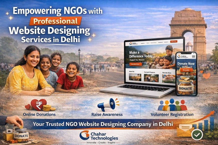 Empowering NGOs with Professional Website Designing Services in Delhi