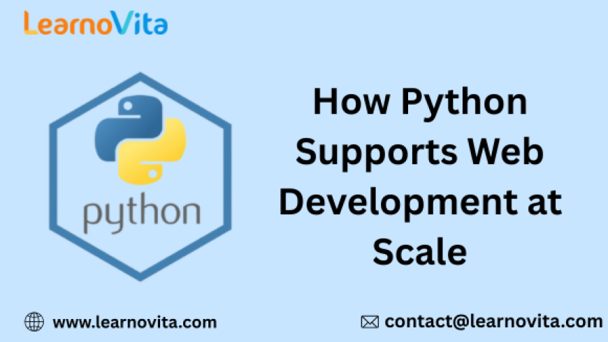 How Python Supports Web Development at Scale