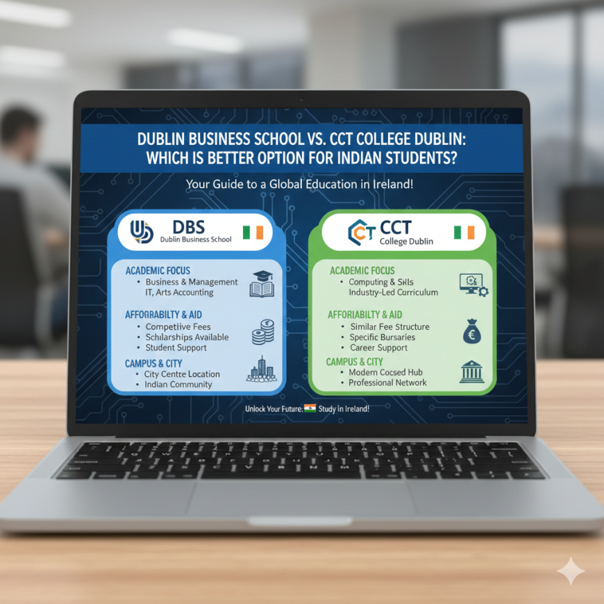 Dublin Business School vs. CCT College Dublin: Which is Better Option Indian Students?