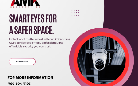 Trusted Security Camera Installation in Poway – Expert Solutions by AMK Electronics