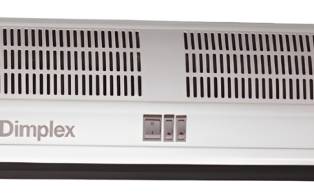 How Does a Dimplex Air Curtain Reduce Heat Loss?