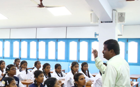 Academic Excellence and Student Development at a Senior Secondary School in Pondicherry