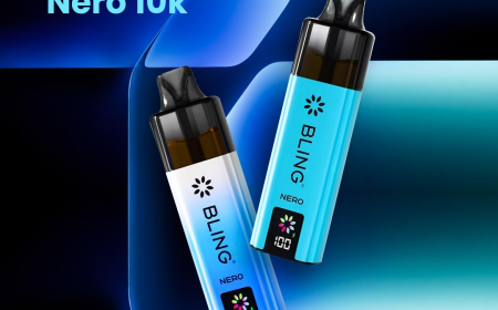 Crystal Bling Nero 10k Vape Kit: Power, Style, Consistency