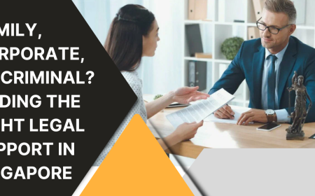 Family, Corporate, or Criminal? Finding the Right Legal Support in Singapore