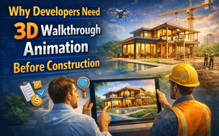 Why Developers Need 3D Walkthrough Animation Before Construction