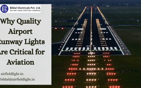Why Quality Airport Runway Lights Are Critical for Aviation