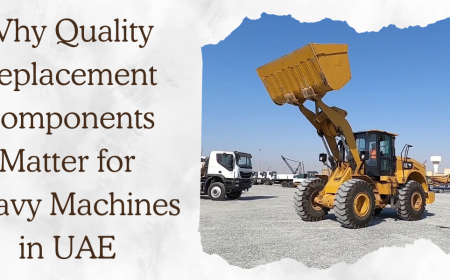 Why Quality Replacement Components Matter for Heavy Machines in UAE