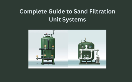 Complete Guide to Sand Filtration Unit Systems