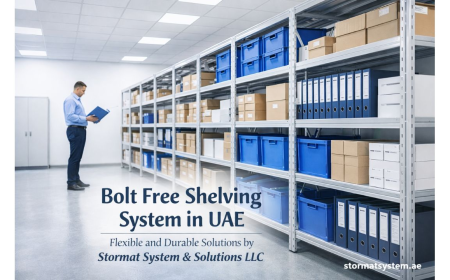 How a Bolt Free Shelving System Simplifies Facility Upgrades