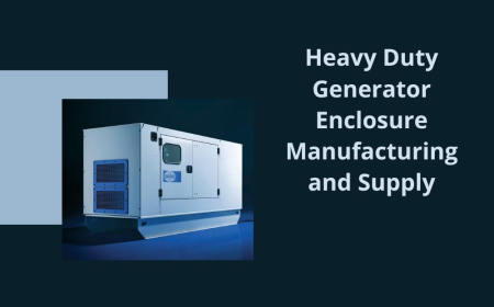 Heavy Duty Generator Enclosure Manufacturing and Supply
