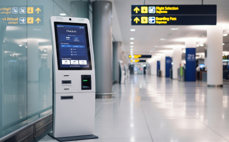 From Check-In to Boarding: The Complete Journey with a Self Service Airport Kiosk