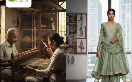 Traditional Chanderi Weaver Craftsmanship: From Loom to Luxury