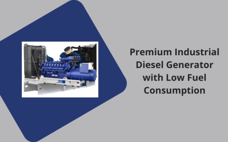 Premium Industrial Diesel Generator with Low Fuel Consumption