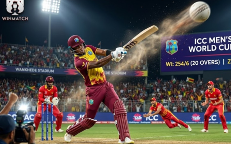 T20 WC: WI's Huge Victory via Winmatch