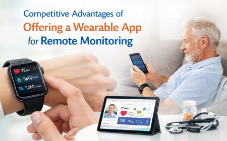Competitive Advantages of Offering a Wearable App for Remote Monitoring
