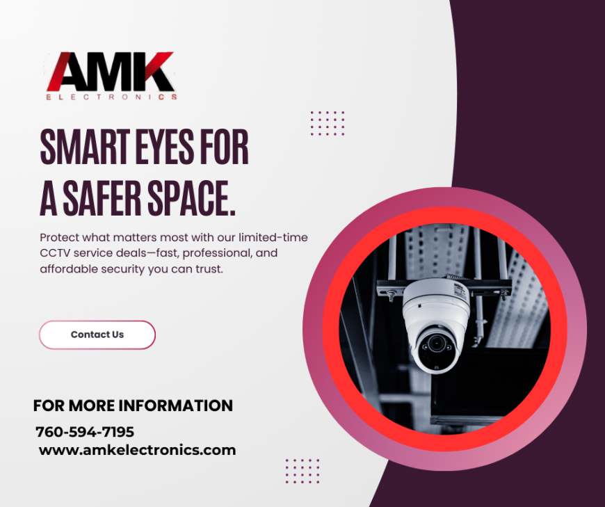 Trusted Security Camera Installation in Poway – Expert Solutions by AMK Electronics
