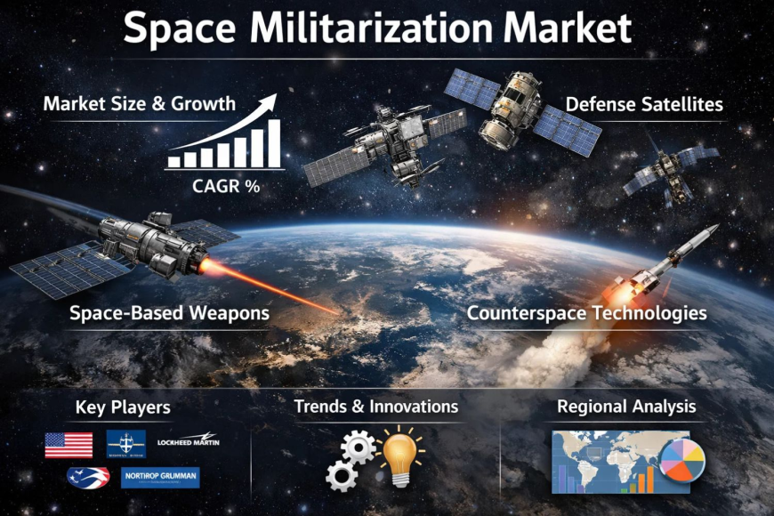 Space Militarization Market Growth Outlook to 2034 | Demand & Trends