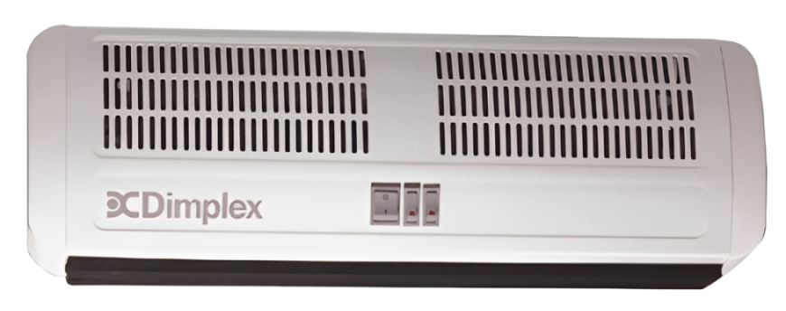 How Does a Dimplex Air Curtain Reduce Heat Loss?