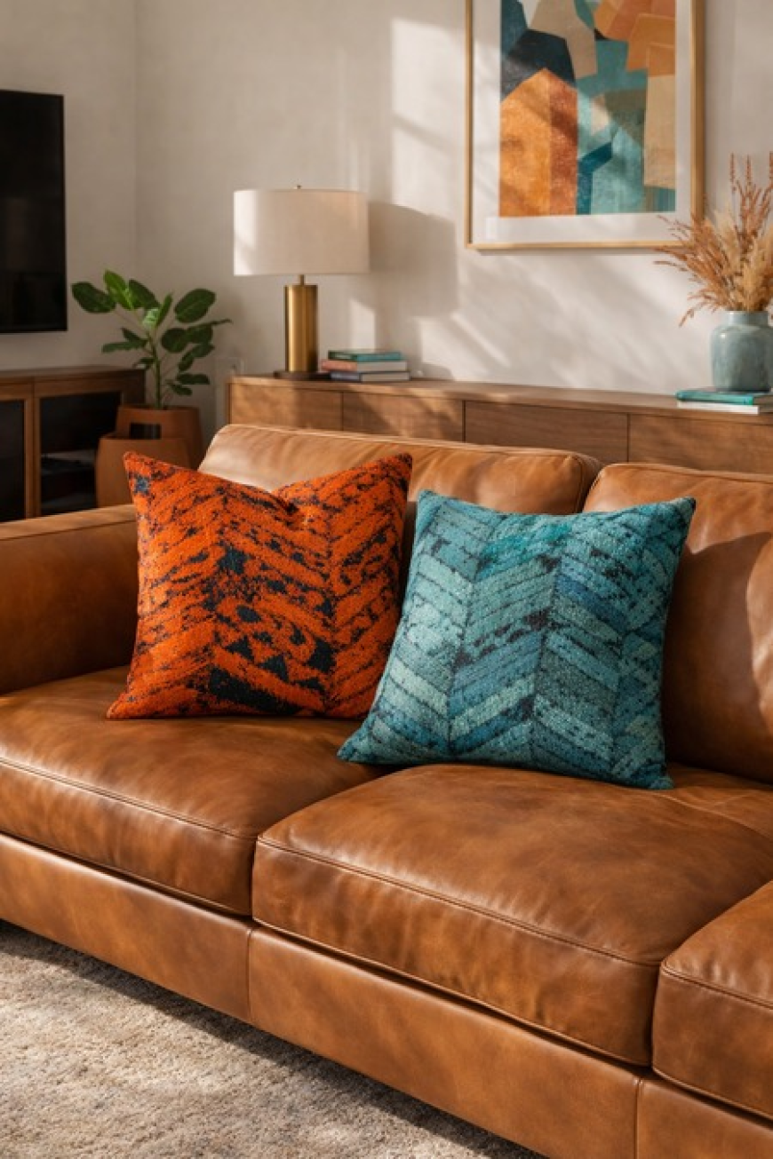 Top Trends in leather sofa cushions for Stylish Interiors