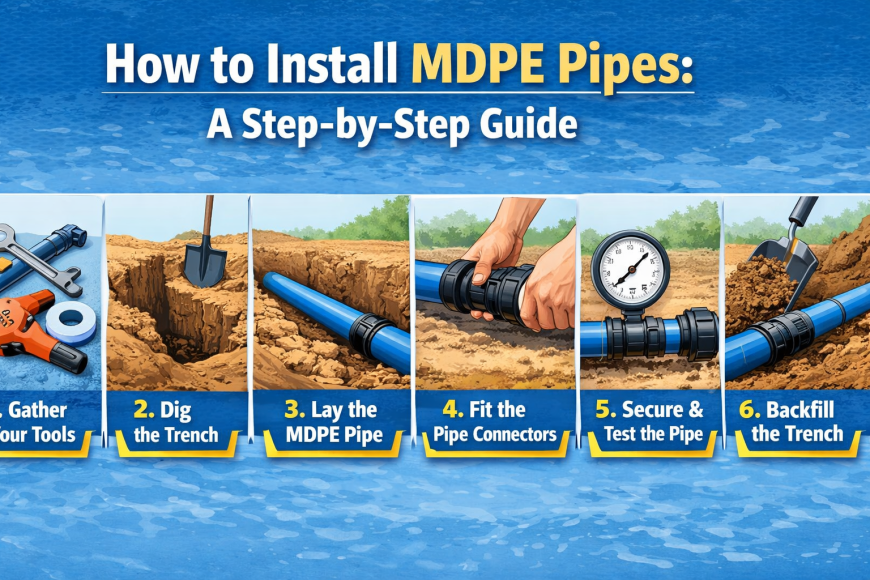 How to Install MDPE Pipes: A Step-by-Step Guide
