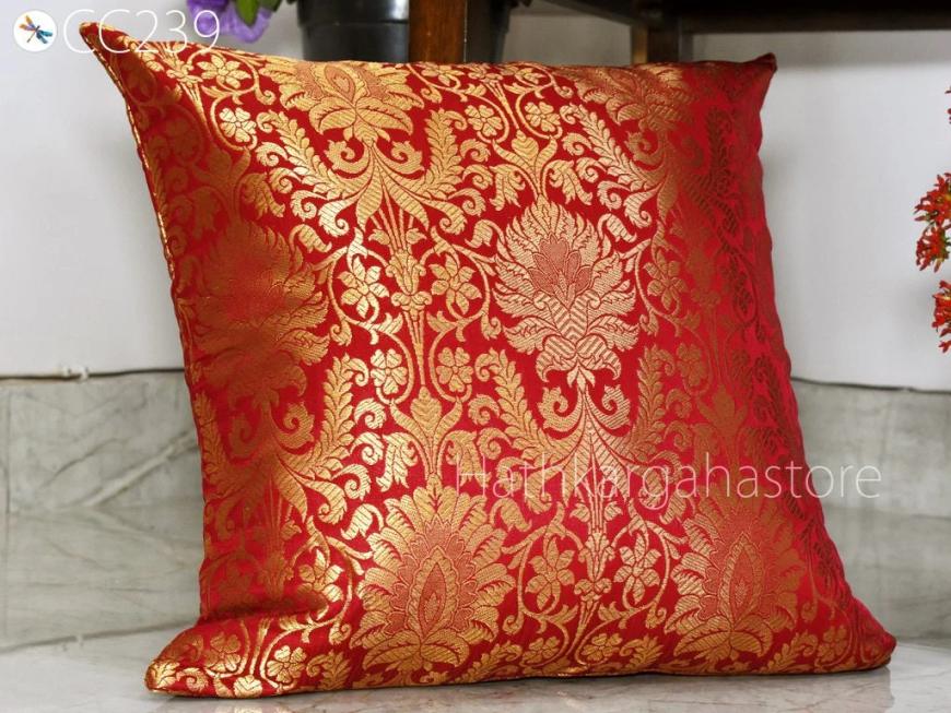 How do your brocade cushion covers enhance gifting occasions?