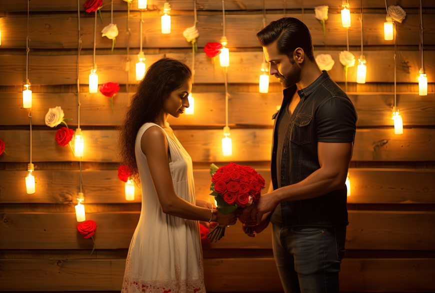 How To Book Romantic Birthday Hampers with Midnight Cake and Flower Delivery