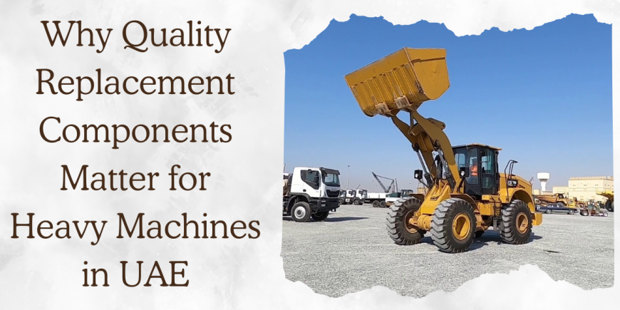 Why Quality Replacement Components Matter for Heavy Machines in UAE