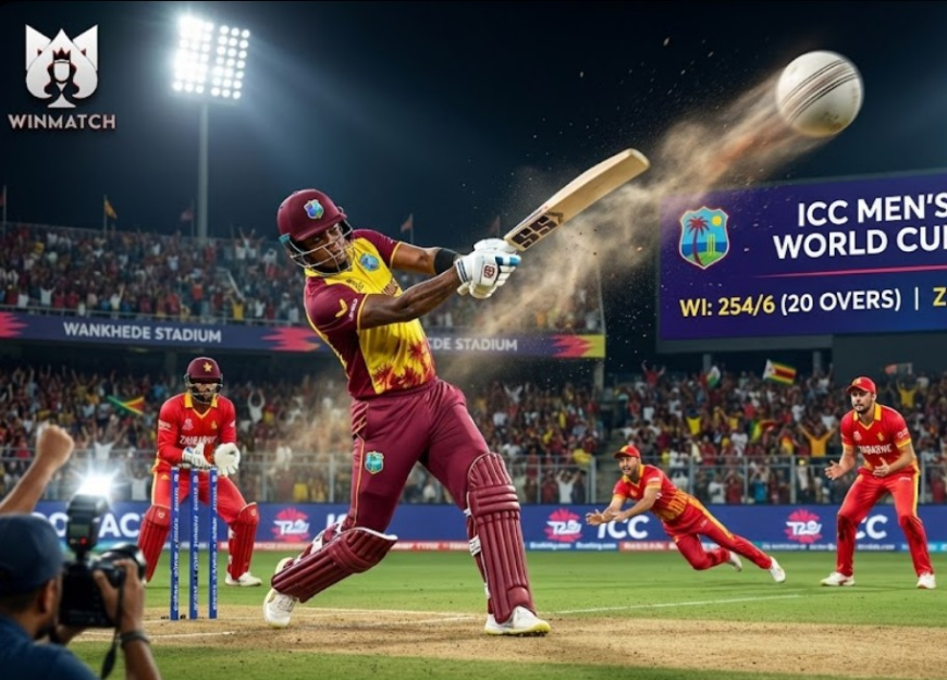T20 WC: WI's Huge Victory via Winmatch