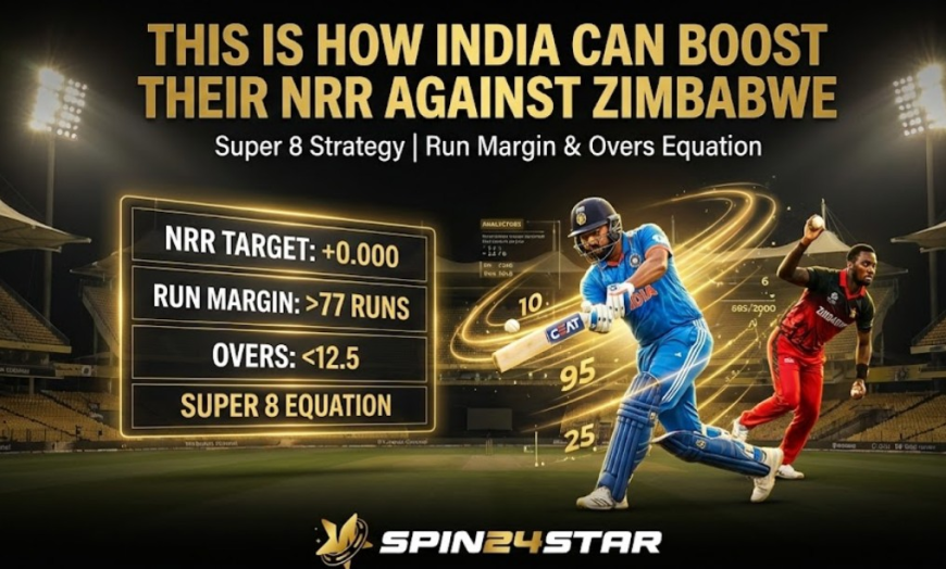 Spin24star: Can India Beat the NRR Trap?