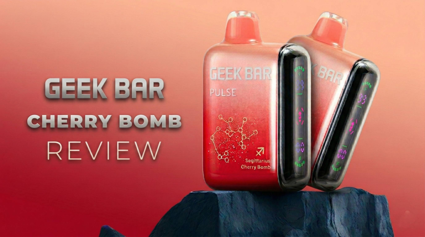 Geek Bar Pulse Cherry Bomb Vape Available Now