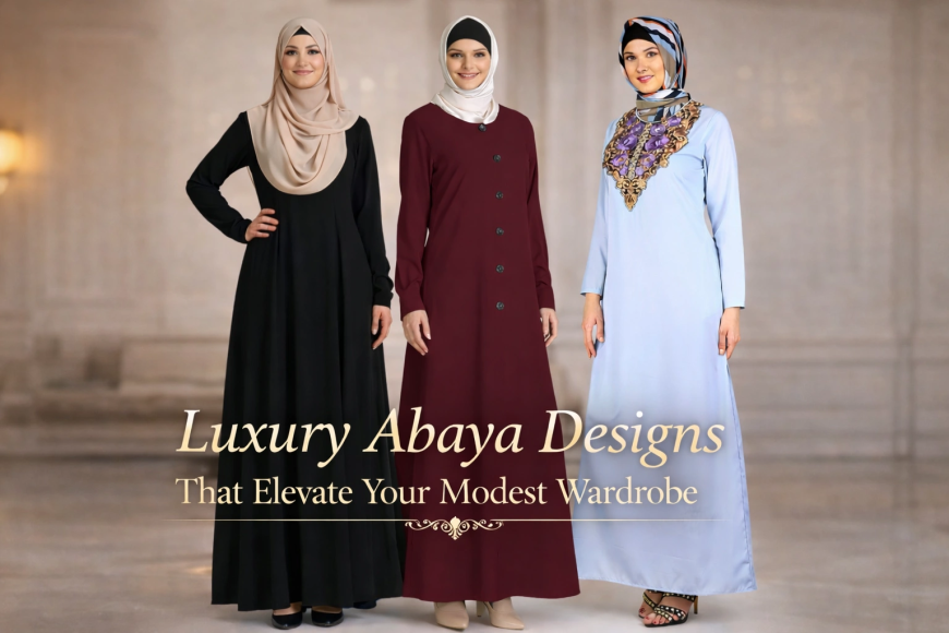 Luxury Abaya Designs That Elevate Your Modest Wardrobe