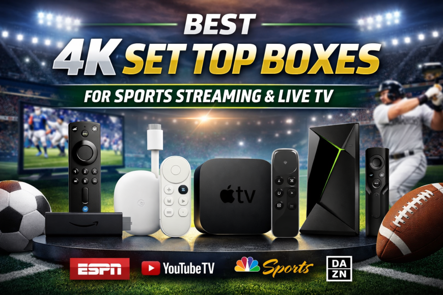 Best 4K Set Top Boxes for Sports Streaming and Live TV