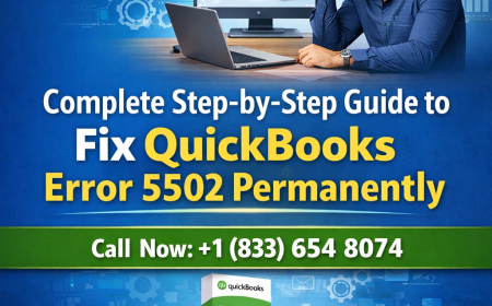 Complete Step-by-Step Guide to Fix QuickBooks Error 5502 Permanently